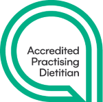 Dietitians Australia APD Credentialed Logo Accredited Practising Dietitian Logo
