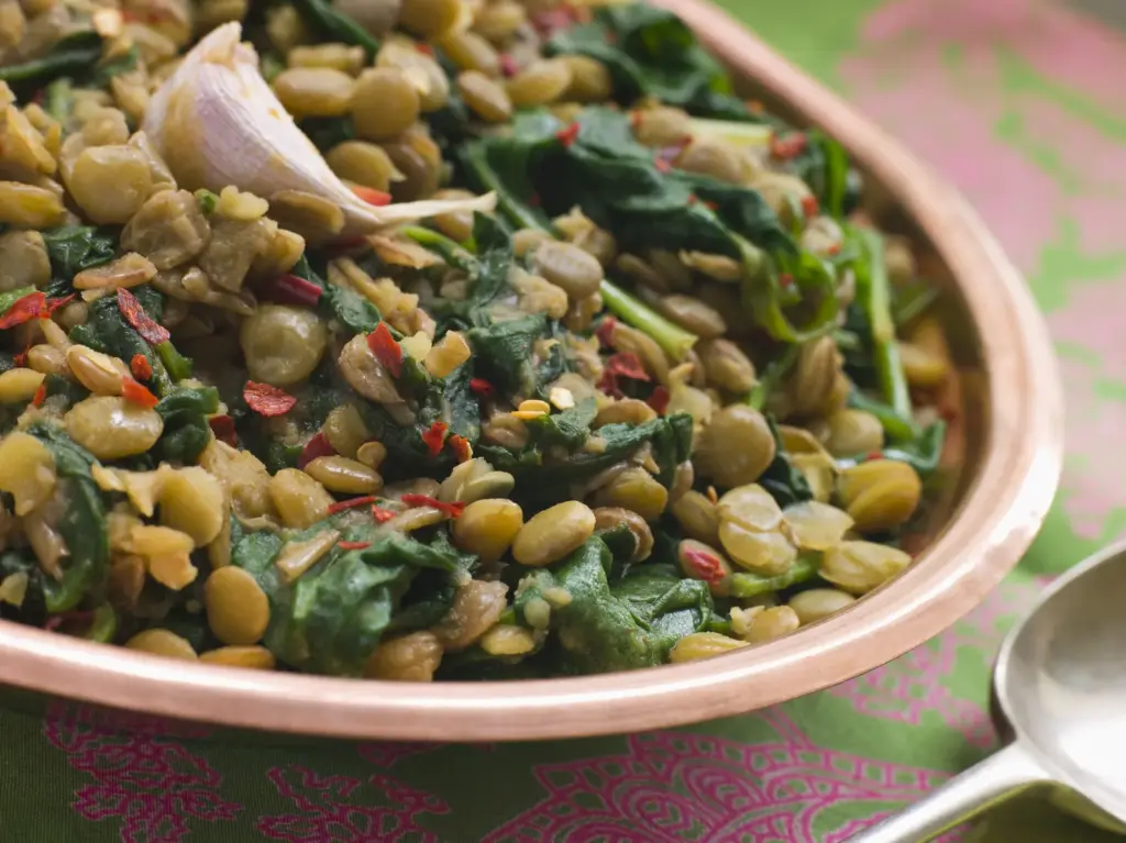 Lentil & spinach dahl