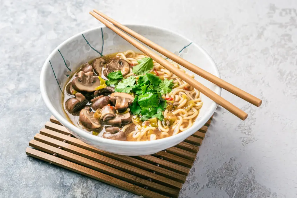 Miso & tofu noodle soup
